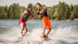 Water skiing on Twistesee