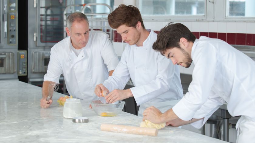 Ausbildung in einer Bäckerei