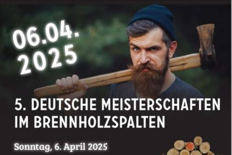 5. Meisterschaft in Brennholzspalten 