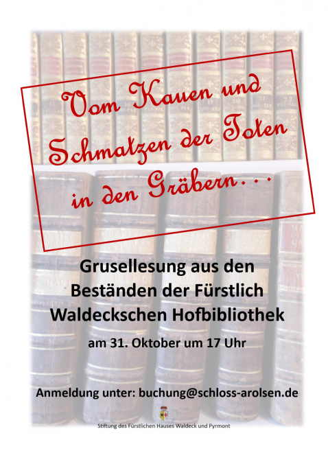 Grusellesung Hofbibliothek Grusellesung Hofbibliothek