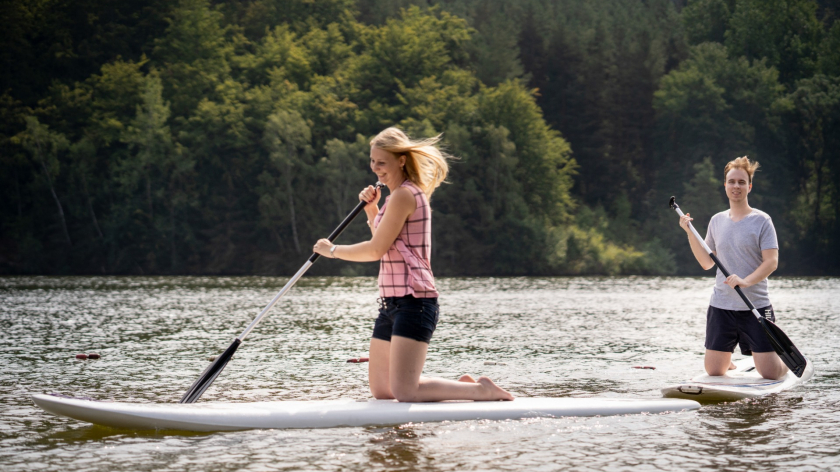 Stand Up Paddeling auf dem Twistesee